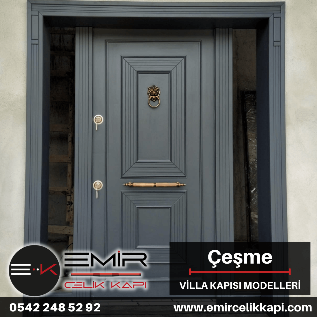 Çeşme Villa Kapısı Modelleri Fiyatları Villa Giriş Kapısı Kompozit Villa Dış Kapıları Entrance Doors Haustüren Steeldoors Seyfqapilar