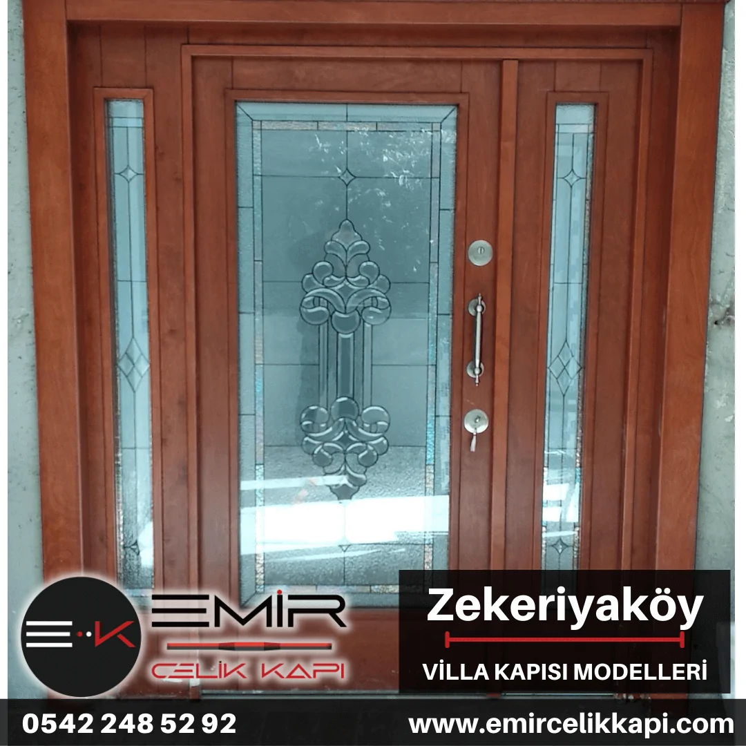 Zekeriyaköy Villa Kapısı Modelleri Fiyatları Villa Giriş Kapısı Kompozit Villa Dış Kapıları Entrance Doors Haustüren Steeldoors Seyfqapilar