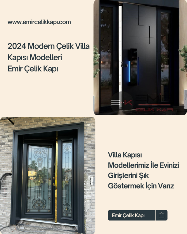 Güvenli Villa Kapısı (1)