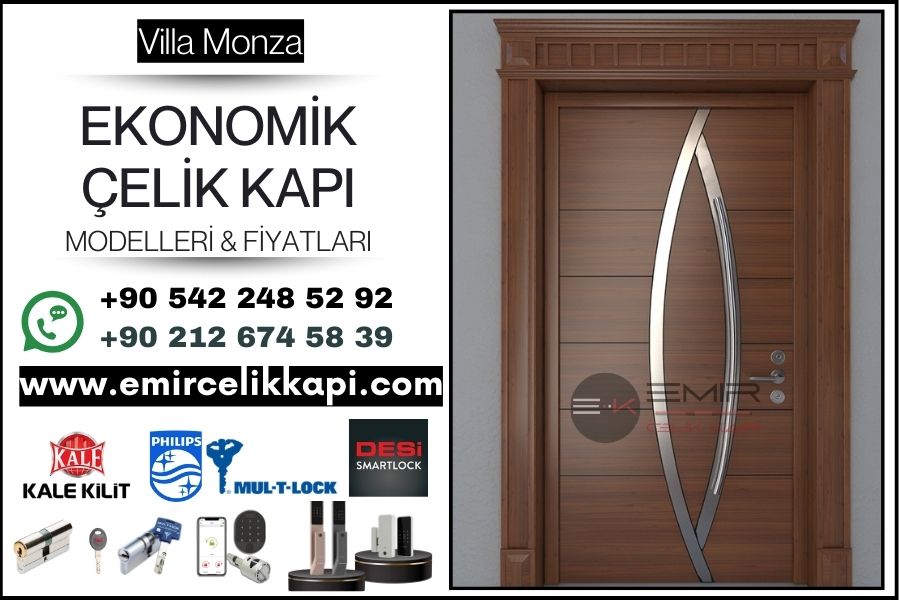 Villa Monza-Ucuz-Celik-Kapi-Modelleri-Ekonomik-Celik-Kapi-Fiyatlari-2025-Emir-Celik-Kapi